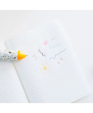 Snoopy Lazy Days - długopis wielokolorowy