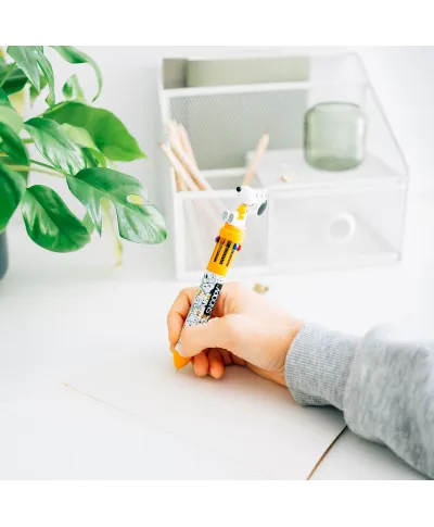 Snoopy Lazy Days - długopis wielokolorowy