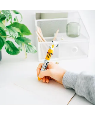 Snoopy Lazy Days - długopis wielokolorowy