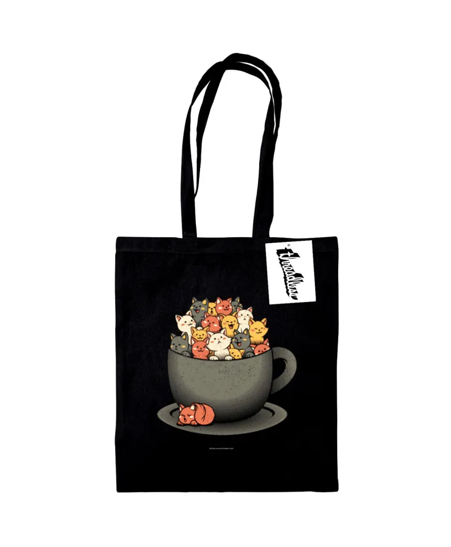 Tobe Fonseca Kitten Latte - torba bawełniana