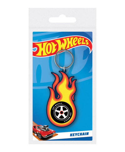 Hot Wheels Burning Tyre - brelok