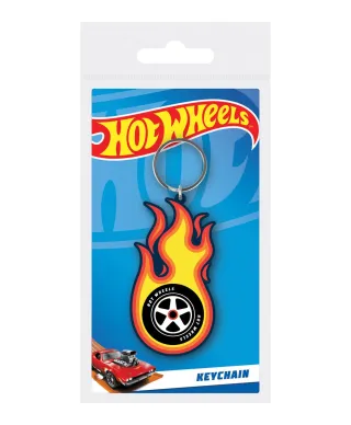 Hot Wheels Burning Tyre - brelok