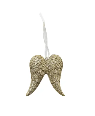 SANTA LILA Zawieszka bombka 1,7x7,5xh6,5skrzydła