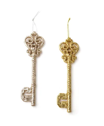 SANTA LILA Zawieszka bombka 1x4xh14,5   klucz