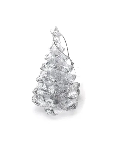 SANTA LILA Zawieszka bombka 5,5xh9,5 choinka