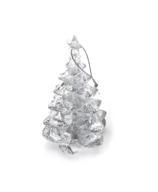 SANTA LILA Zawieszka bombka 5,5xh9,5 choinka