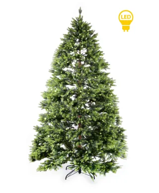 SANTA LILA Choinka 130xh210cm PE        z LED