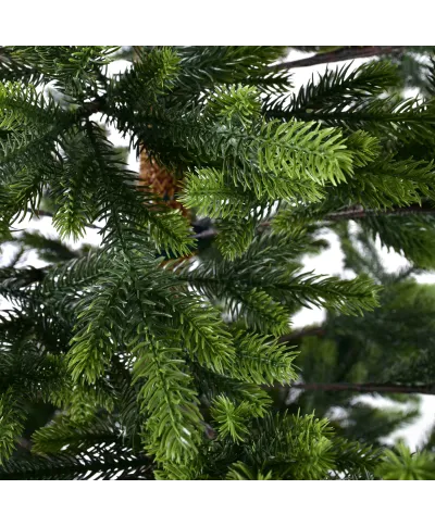 SANTA LILA Choinka 130xh240cm           składana z 3 części bez LED