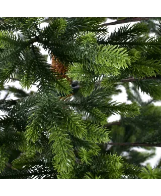 SANTA LILA Choinka 130xh240cm           składana z 3 części bez LED