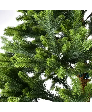 SANTA LILA Choinka 130xh240cm           składana z 3 części bez LED