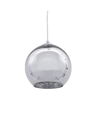 NOWOCZESNA LAMPA WISZĄCA CHROMOWANA LOBOS D20