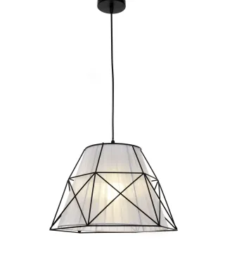 LAMPA WISZĄCA SKANDYNAWSKA BIAŁA BONETI