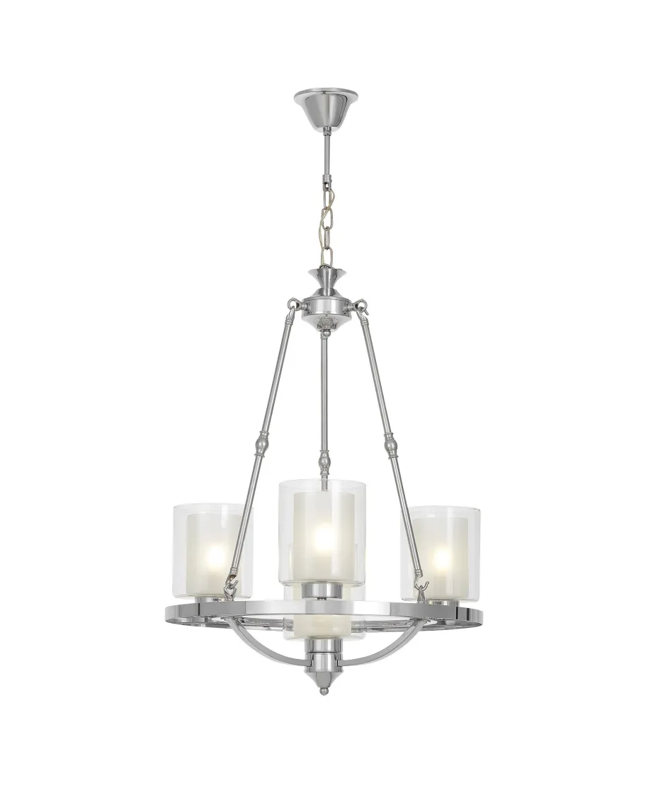 LAMPA WISZĄCA LOFT CHROMOWANA SANTINI W4