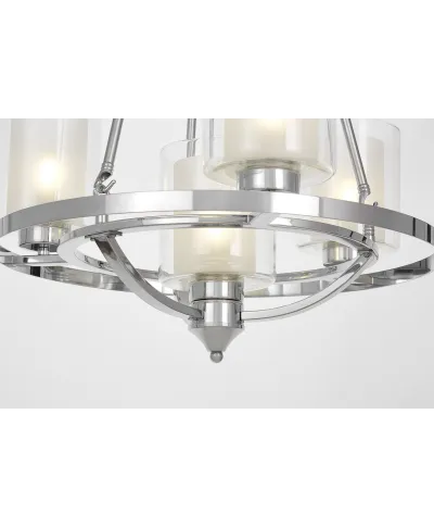 LAMPA WISZĄCA LOFT CHROMOWANA SANTINI W4