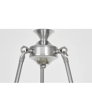 LAMPA WISZĄCA LOFT CHROMOWANA SANTINI W4