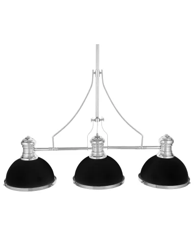 NOWOCZESNA LAMPA WISZĄCA INDUSTRIALNA CZARNA ETTORE W3