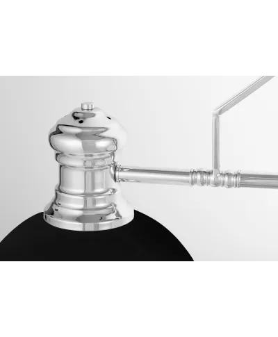 NOWOCZESNA LAMPA WISZĄCA INDUSTRIALNA CZARNA ETTORE W3