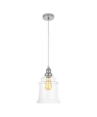 LAMPA WISZĄCA CHROMOWANA NOWOCZESNA MOLETTI D20