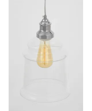 LAMPA WISZĄCA CHROMOWANA NOWOCZESNA MOLETTI D20
