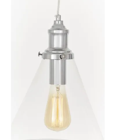 LAMPA WISZĄCA CHROMOWANA NOWOCZESN FEROLI