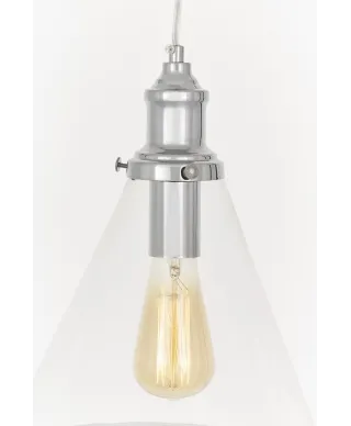 LAMPA WISZĄCA CHROMOWANA NOWOCZESN FEROLI