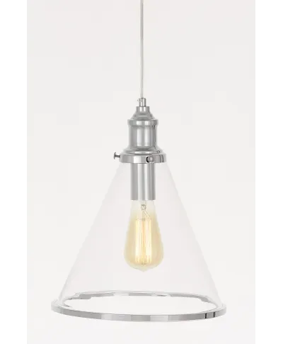 LAMPA WISZĄCA CHROMOWANA NOWOCZESN FEROLI