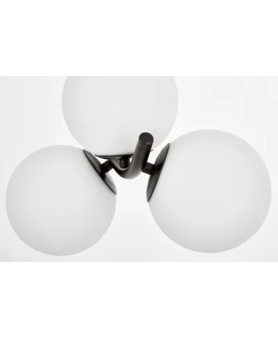 NOWOCZESNA LAMPA WISZĄCA CZARNA BONIO W3