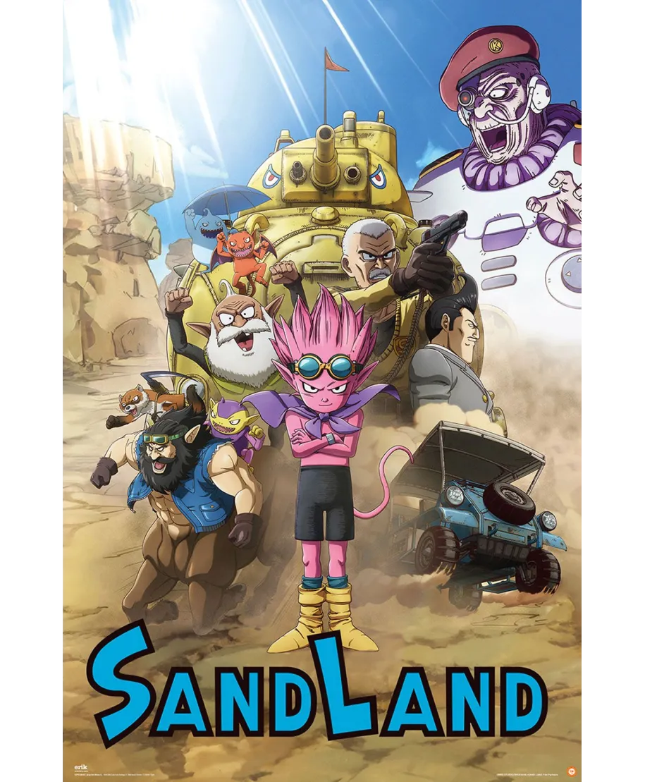 Sand Land - plakat