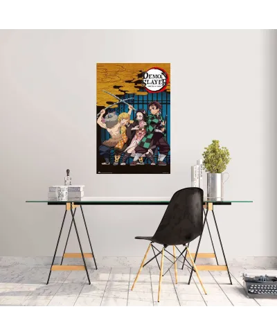 Demon Slayer Drum Mansion - plakat