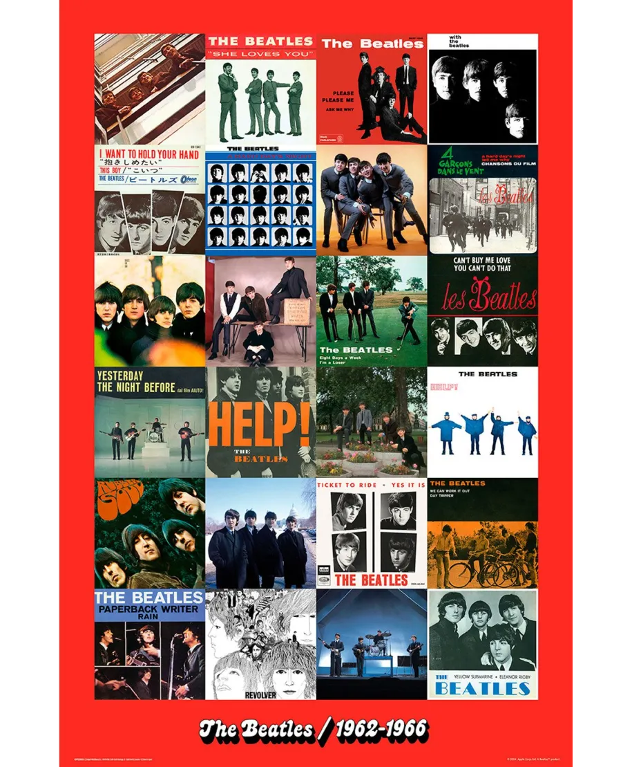 The Beatles Era 1962-1966 - plakat