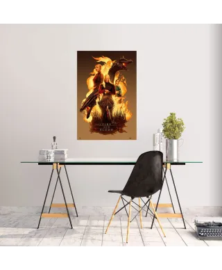 House Of The Dragon Fire And Blood - plakat