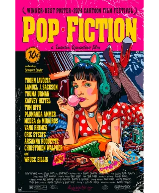 Pop Fiction - plakat