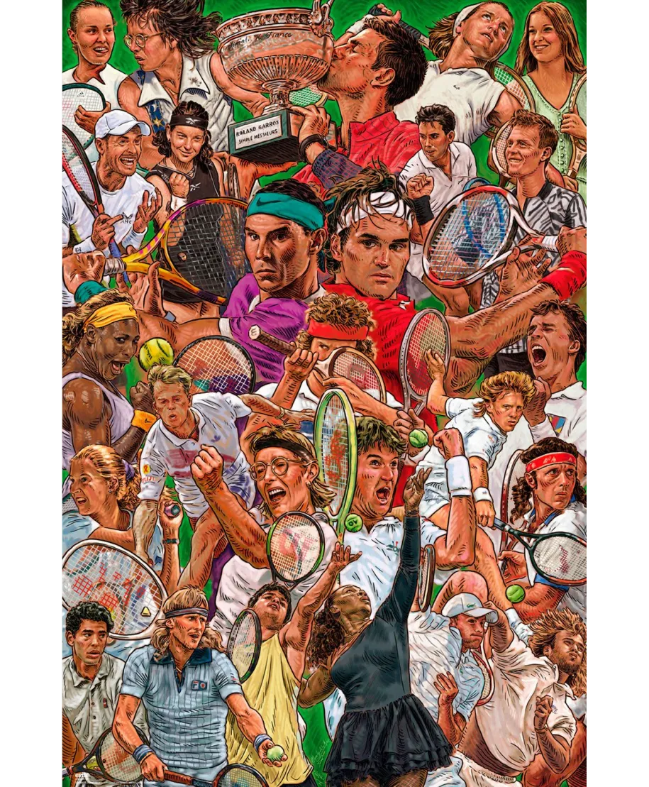 Legendarni Tenisiści - plakat