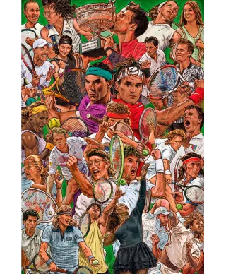 Legendarni Tenisiści - plakat