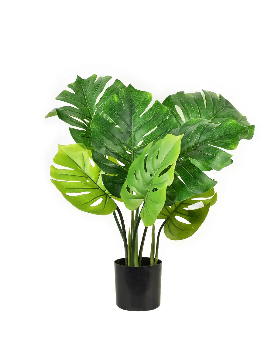 VIRIDIS Kwiat sztuczny H70cm monstera w doniczce