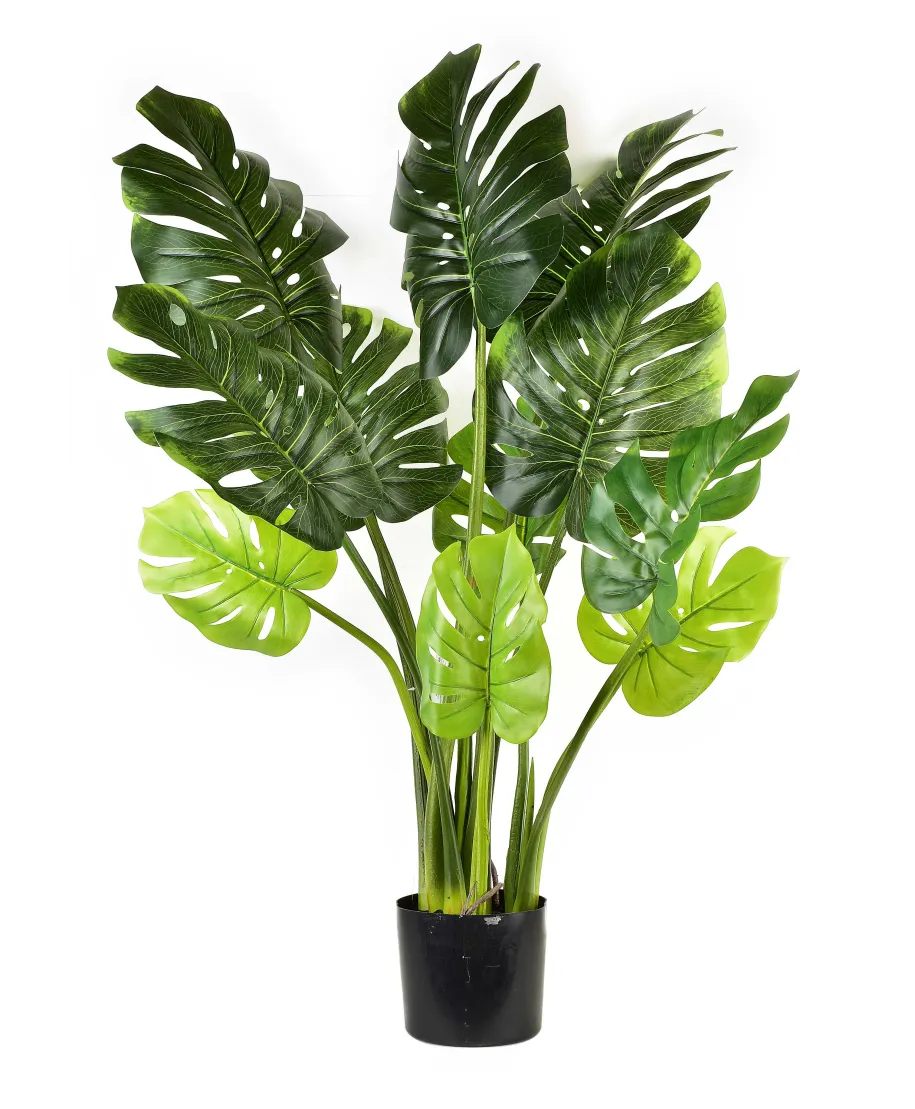 VIRIDIS Kwiat sztuczny H115cm monstera w doniczce