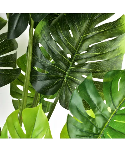 VIRIDIS Kwiat sztuczny H115cm monstera w doniczce