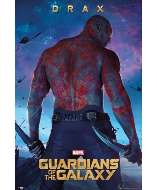 Guardians of the Galaxy Drax - plakat