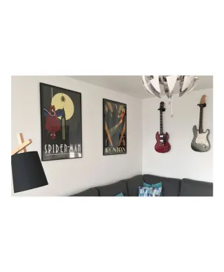 Plakat na ścianę - Marvel Deco Latający Iron Man