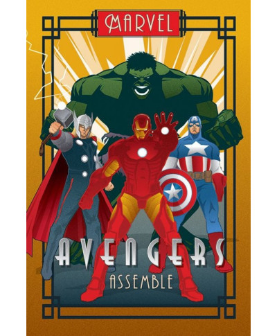 Marvel Deco Avengers Grupa - plakat