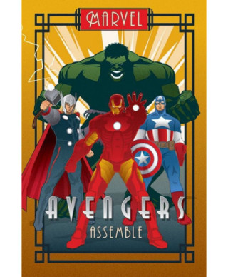 Marvel Deco Avengers Grupa - plakat