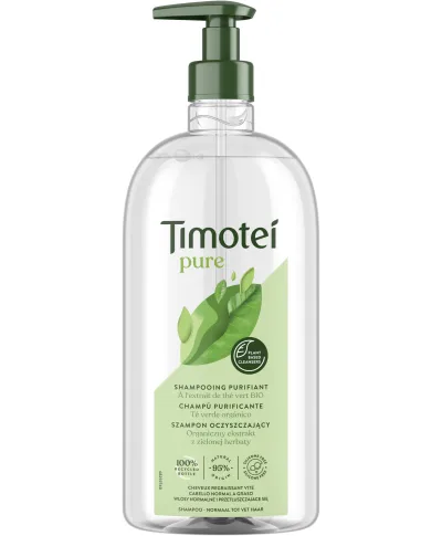 TIMOTEI Szampon do włosów 750ml Pure (Green tea)