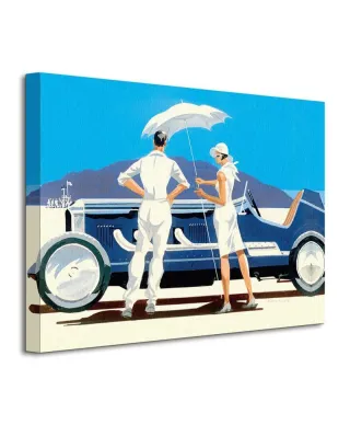 Bonneville Salt Flats - Obraz na płótnie