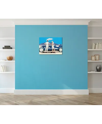 Bonneville Salt Flats - Obraz na płótnie