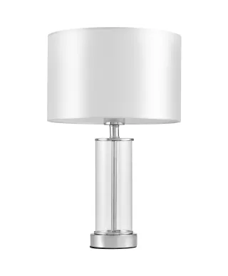 NOWOCZESNA LAMPA NOCNA CHROMOWANA LEONA