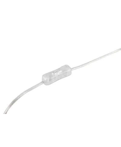 NOWOCZESNA LAMPA NOCNA CHROMOWANA LEONA