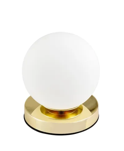 NOWOCZESNA LAMPA BIURKOWA KLASYCZNE ZŁOTO FREDICA W1