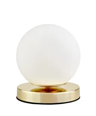 NOWOCZESNA LAMPA BIURKOWA KLASYCZNE ZŁOTO FREDICA W1