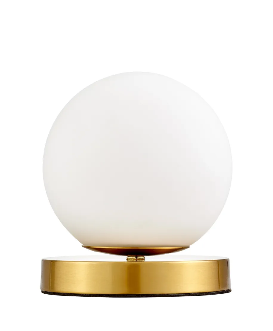 NOWOCZESNA LAMPA BIURKOWA MOSIĘŻNA FREDICA W1