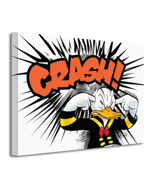 Donald Duck (Crash) - Obraz na płótnie